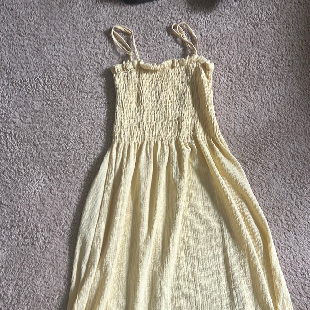 Yellow sundress